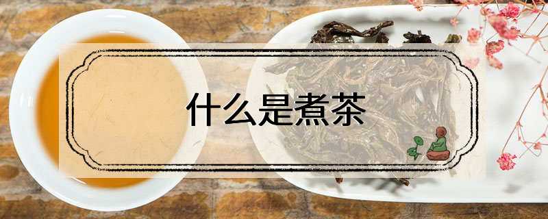 什么是煮茶