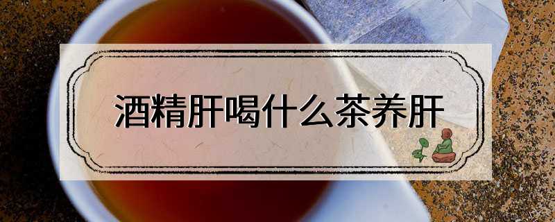 酒精肝喝什么茶养肝