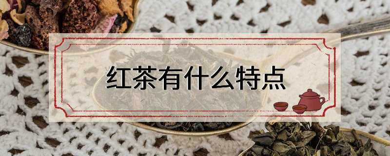 红茶有什么特点