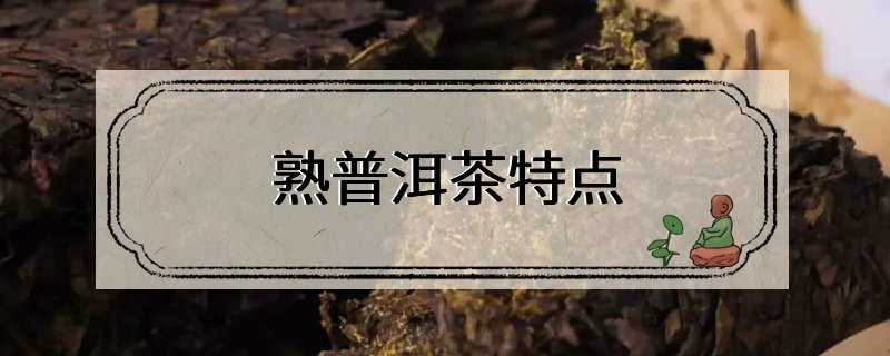 熟普洱茶特点