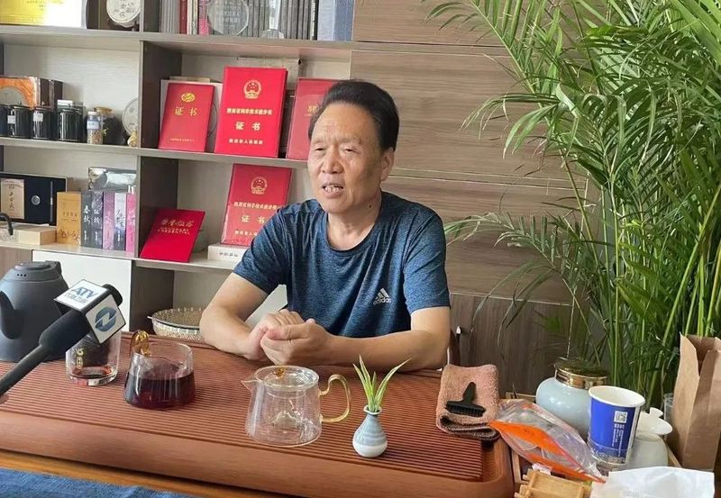 关于陕西省茶叶流通协会专家组调研“茯源祥”茯茶品牌电商运营中心的内容(9)