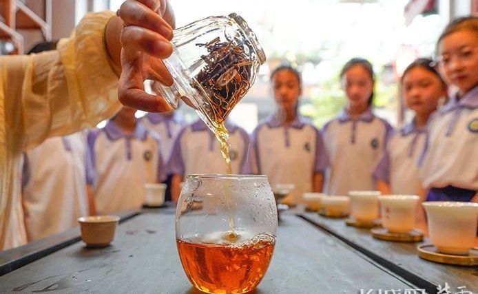 关于河北遵化：“小茶艺师”体验传统茶文化的内容(1)