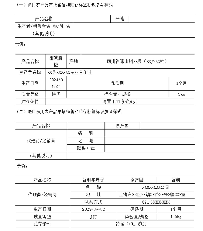 关于散装茶叶包装标签应当这样标示的内容(2)